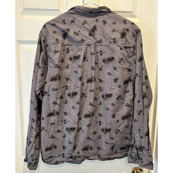 Kavu Linden Long Sleeve Shirt Venture Pattern Mens Size Large‎ - Picture 7 of 7